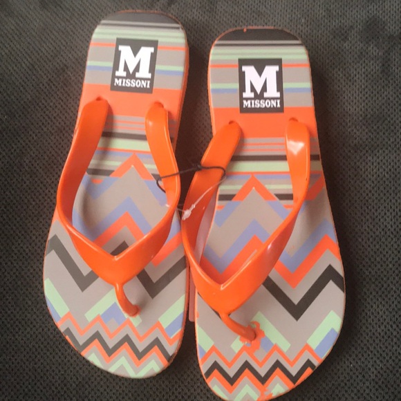 missoni flip flops